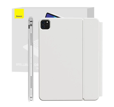 Baseus Brilliance billentyűzet tok iPad 11" (2018/2020/2021) iPad Air4/Air5 10,9" (fehér)