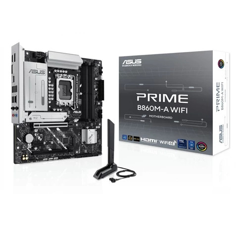 ASUS PRIME B860M-A WIFI Intel B860 LGA 1851 (Socket V1) Micro ATX