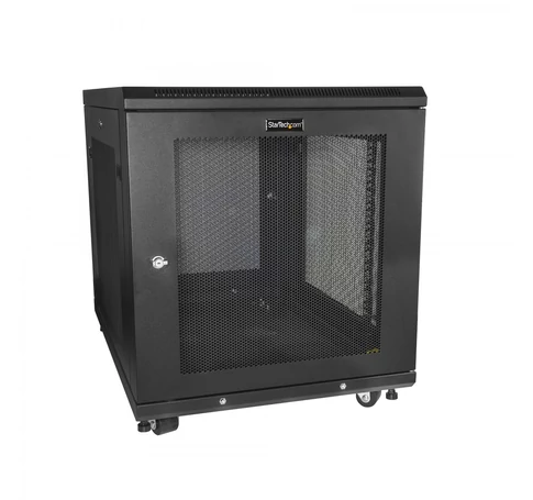 StarTech.com RK1233BKM állvány 12U Szabadonálló állvány Fekete