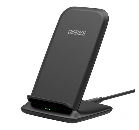 Wireless Charging Stand Choetech T555-F 15 W (black)