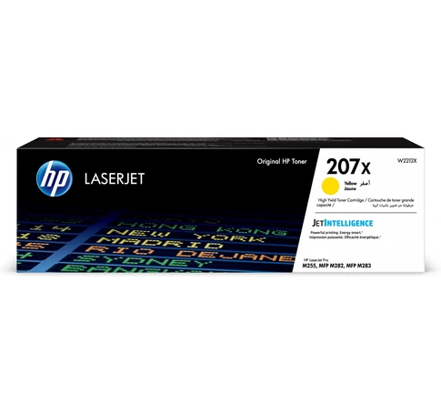 HP 207X High Yield Yellow Original LaserJet Toner Cartridge