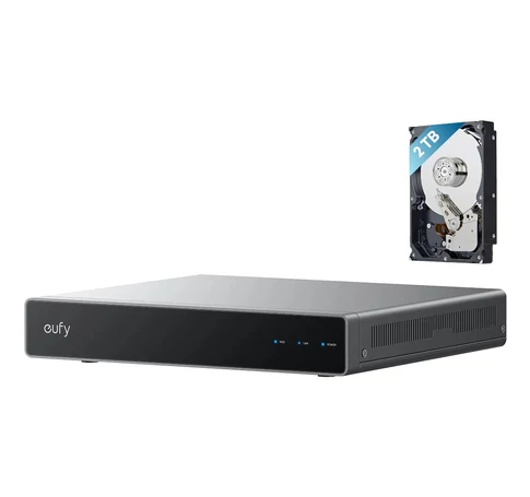 Eufy Network Video Recorder S4 Fekete, Szürke