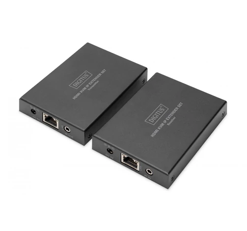 Digitus DS-55507 audió/videó jeltovábbító AV adó- és vevőegység