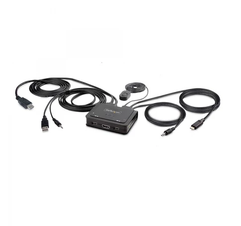 StarTech.com C2-H46-UAC-CBL-KVM KVM kapcsoló Fekete