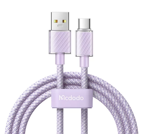 Cable USB-A to USB-C Mcdodo CA-3655, 100W, 2m (purple)