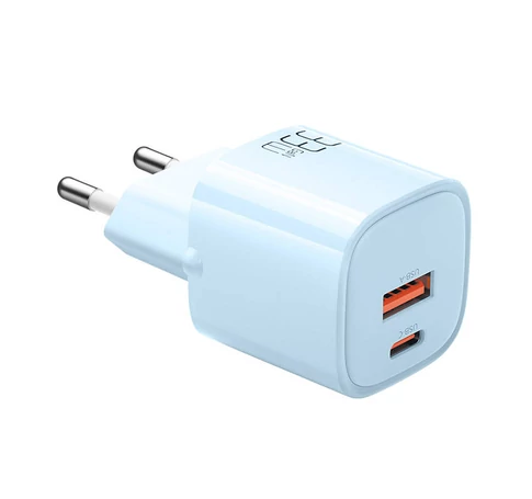 Töltő GaN 33W Mcdodo CH-0154 USB-C, USB-A (kék)