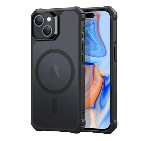 Etui ESR Air Armor do iPhone 15 Plus, Magsafe (czarne)