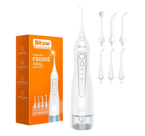 Water flosser with nozzles set Bitvae BV 5020E White