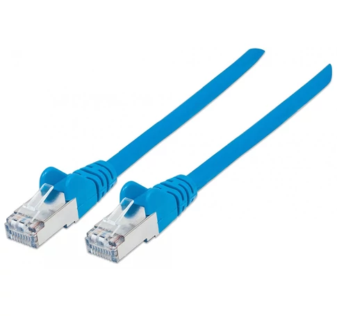 Intellinet 1m Cat6A S/FTP hálózati kábel Kék S/FTP (S-STP)