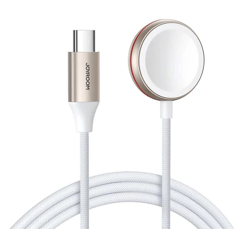 Apple Watch mágneses töltő Joyroom S-IW011 USB-C 5V 1.2m (fehér)