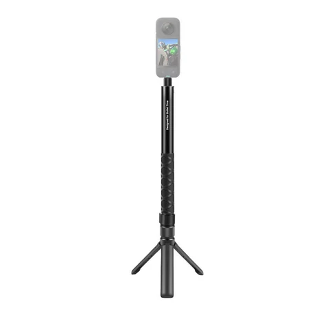 Selfie Stick 110cm PULUZ sportkamerákhoz (pl. Insta360 X4 / X5 / DJI Osmo Action 5 Pro)