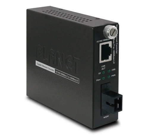 PLANET GST-806B15 hálózati média konverter 2000 Mbit/s 1550 nm Fekete