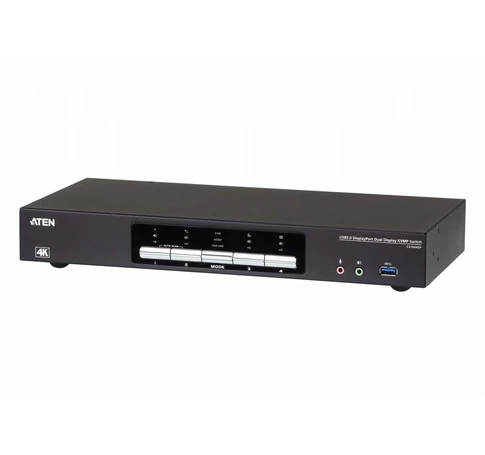 ATEN CS1944DP-AT-G KVM kapcsoló Fekete