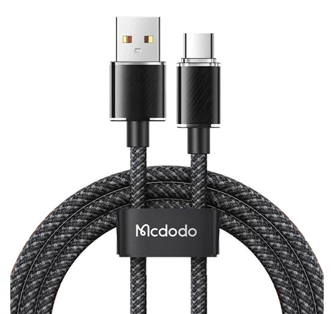 Cable USB-A to USB-C Mcdodo CA-3650, 1.2m (black)