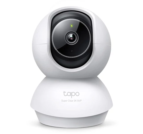 TP-Link Tapo C230 Izzó IP biztonsági kamera Beltéri 2880 x 1620 pixelek Mennyezeti/asztali