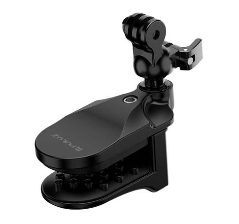 PULUZ sisakrögzítő akciókamerákhoz (DJI Action, GoPro Hero) (fekete)