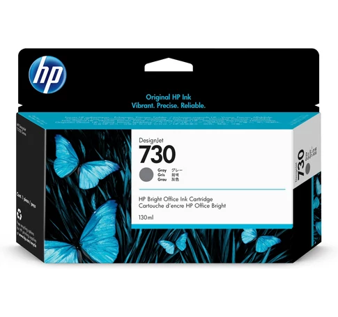 HP 730 130-ml Gray DesignJet Ink Cartridge