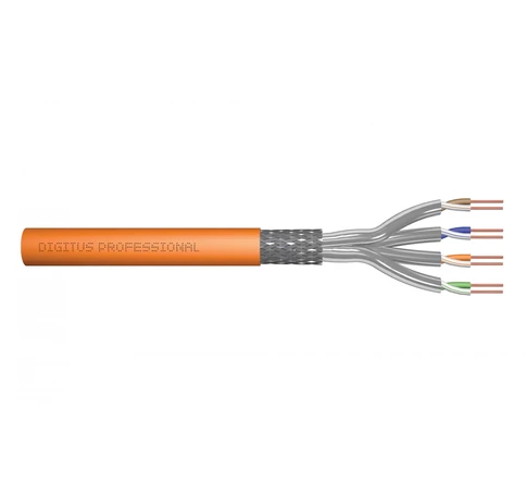 Digitus DK-1744-VH-5 hálózati kábel Narancssárga 500 M Cat7 S/FTP (S-STP)
