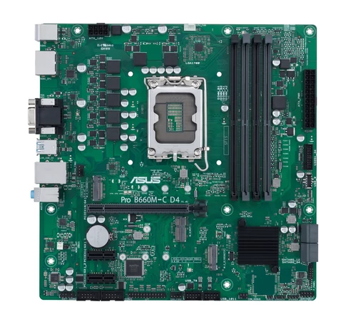 ASUS PRO B660M-C D4-CSM Intel B660 LGA 1700 Micro ATX