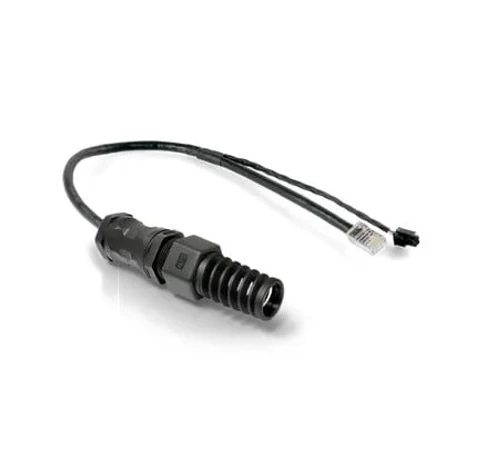 QuWireless QRJ45-PL hálózati kábel Fekete 0,38 M