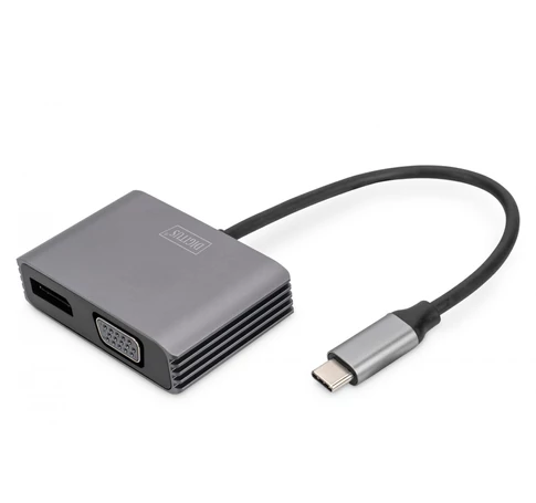 Digitus DA-70827 video digitalizáló adapter 4096 x 2160 pixelek Fekete