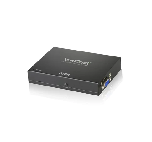 ATEN VE170R-AT-G audió/videó jeltovábbító AV receiver Fekete