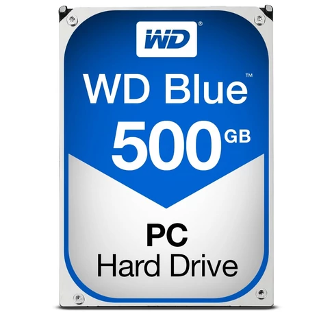 Blue WD5000AZLX 3.5" SATA 500GB - Hdd - 7,200 rpm 2 ms - Internal