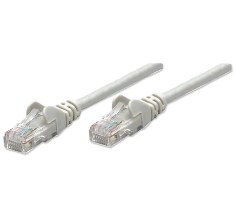 Intellinet 1m Cat6 hálózati kábel Szürke U/UTP (UTP)
