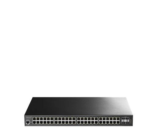 Cudy GS2048PS4 Vezérelt L2 Gigabit Ethernet (10/100/1000) Ethernet-áramellátás (PoE) támogatása Fekete