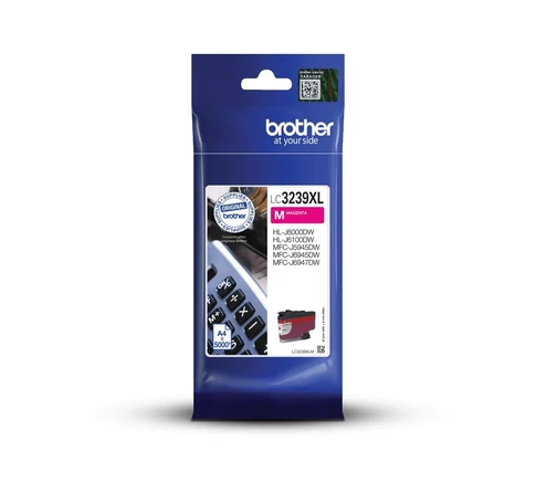 Brother LC3239XLM tintapatron 1 db Eredeti Nagy (XL) kapacitású Magenta