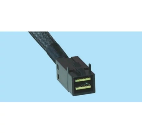 Supermicro CBL-SAST-0550 sorosan kapcsolt SCSi (SAS) kábel 0,25 M Fekete