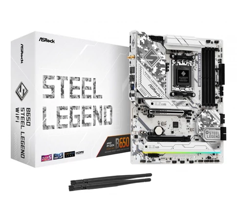 Asrock B650 Steel Legend WiFi AMD B650 Socket AM5 ATX