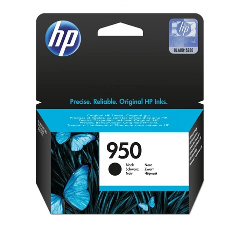 HP 950 Black Original Ink Cartridge tintapatron 1 db Standard teljesítmény