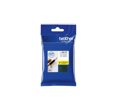Brother LC-3617Y tintapatron 1 db Eredeti Standard teljesítmény Sárga
