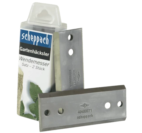 Scheppach Kétoldalas kések 100 x 40 x 4 mm (2 darab)