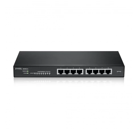 Zyxel GS1915-8 Vezérelt L2 Gigabit Ethernet (10/100/1000) Fekete