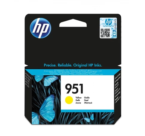 HP 951 Yellow Original Ink Cartridge tintapatron 1 db Standard teljesítmény