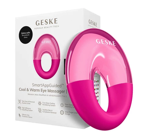 Geske Cool & Warm 7 az 1-ben szemmasszírozó (magenta)