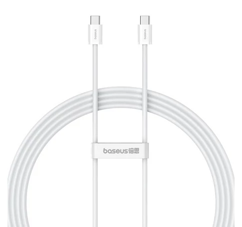 USB-C USB-C gyors töltőkábel Baseus Superior 2 100W 2m (fehér)