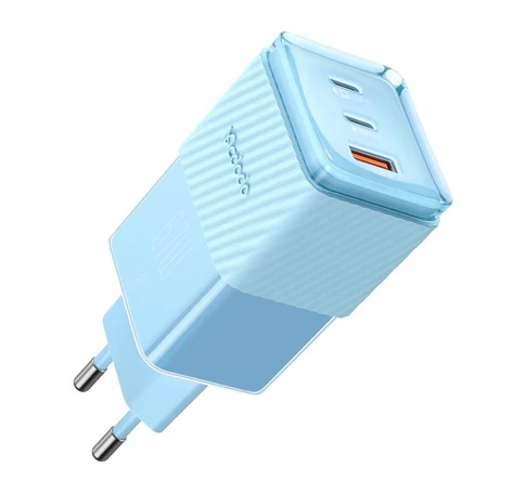 GaN 67W-os hálózati töltő Mcdodo CH-1503 2x USB-C, USB-A (kék)