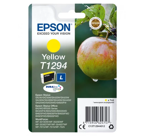 Epson Apple T1294 tintapatron 1 db Eredeti Sárga