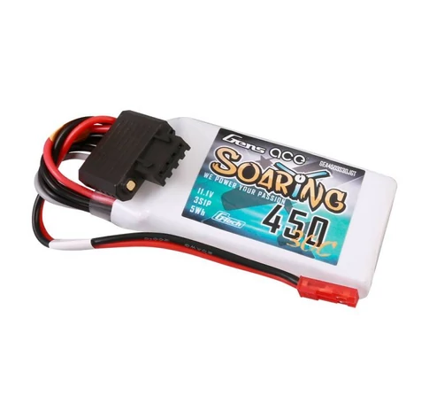 Gens ace G-Tech Soaring 450mAh 11.1V 30C 3S1P Lipo Battery