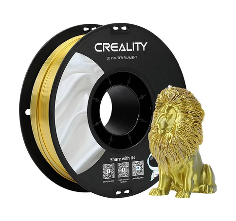 CR-Silk PLA Filament Creality (Gold-silver)