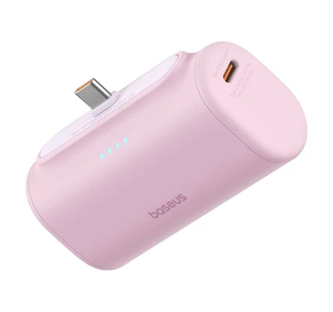 Powerbank Baseus Compact USB-C 5000mAh, 20W (rózsaszín)