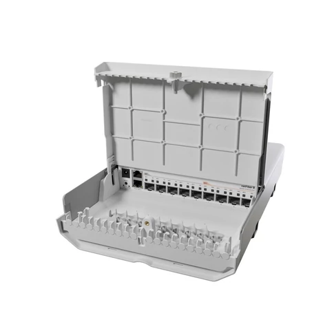 Mikrotik netFiber 9 Gigabit Ethernet (10/100/1000) Ethernet-áramellátás (PoE) támogatása Fehér