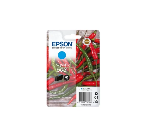 Epson 503 tintapatron 1 db Eredeti Standard teljesítmény Kék