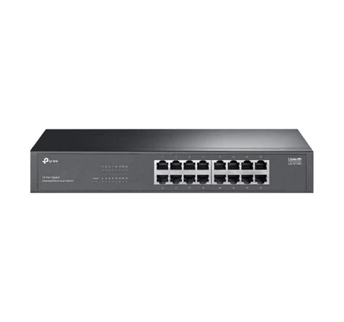 TP-Link LS1016G hálózati kapcsoló Beállítást nem igénylő (unmanaged) Gigabit Ethernet (10/100/1000) Fekete