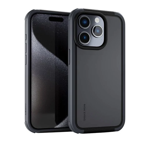 Aukey PC-UG10C iPhone 15 Pro tok (sötétszürke)