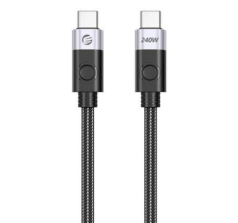 Orico 240W-os USB-C-USB-C töltőkábel, 1 m (fekete)