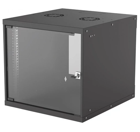 Intellinet 714808 9U falra szerelhető rack 54/56 fekete lapos